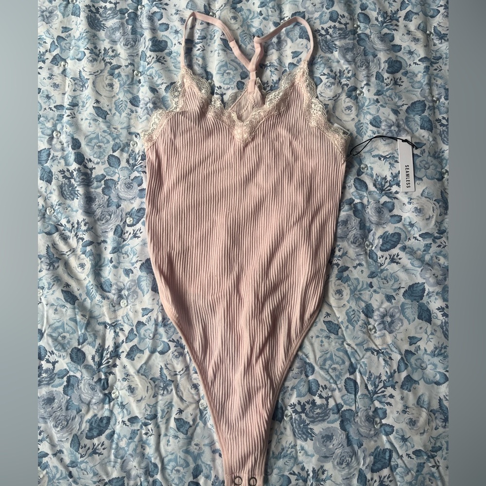 Forever 21 Light Pink Bodysuit